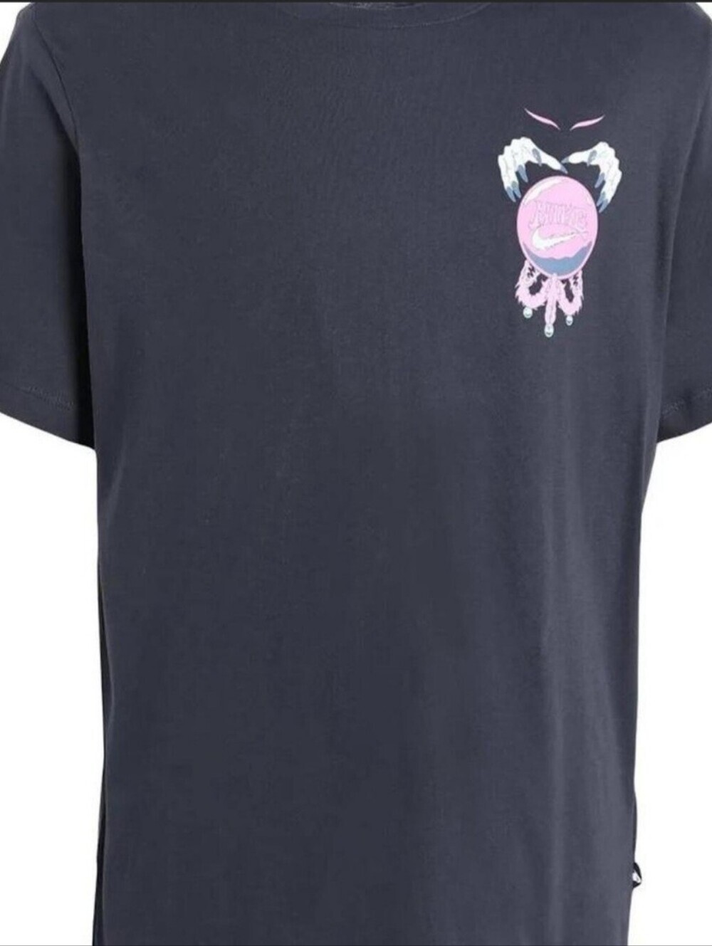 Nike Fantasy Basketball Shirt In Anthracite